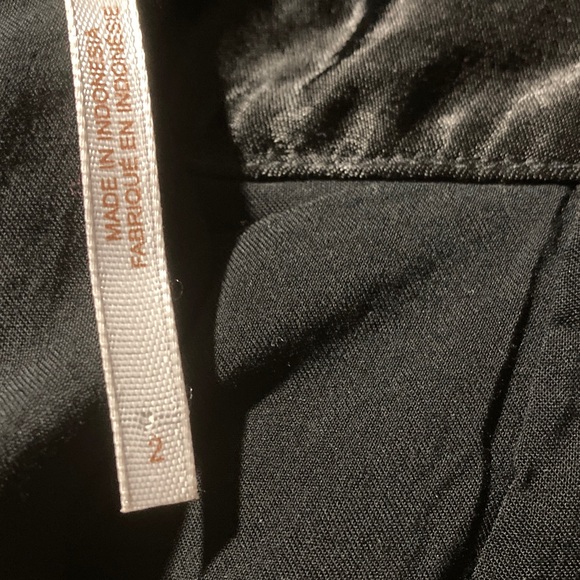 Free People Womens Gabby's Party All Night Satin Party Black Mini Dress - Picture 9 of 12